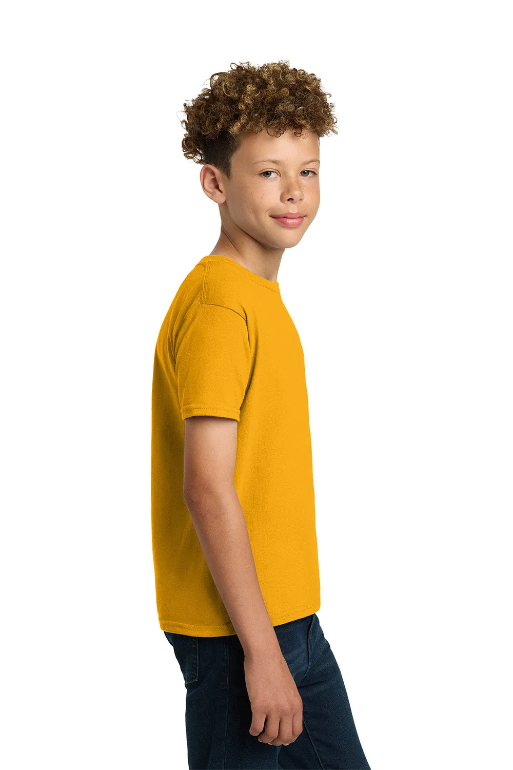 Gildan Youth Ultra Short Sleeve Crewneck T-Shirt - Gold