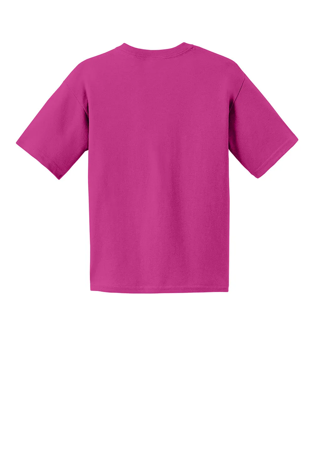 Gildan Youth Ultra Short Sleeve Crewneck T-Shirt - Heliconia Pink