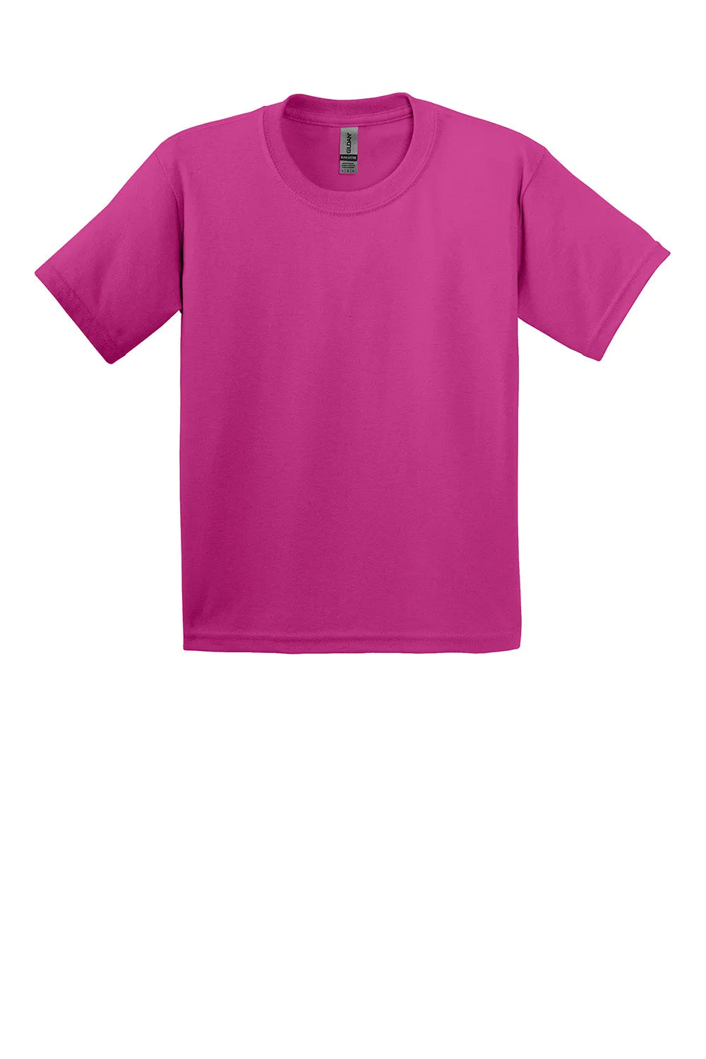 Gildan Youth Ultra Short Sleeve Crewneck T-Shirt - Heliconia Pink
