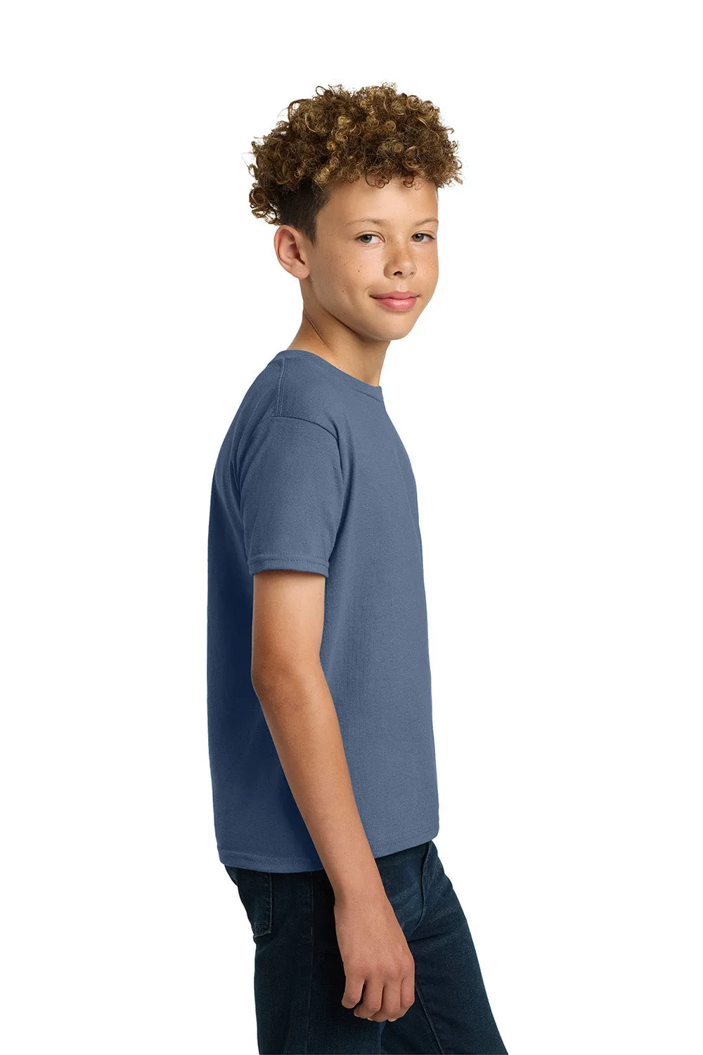 Gildan Youth Ultra Short Sleeve Crewneck T-Shirt - Indigo Blue