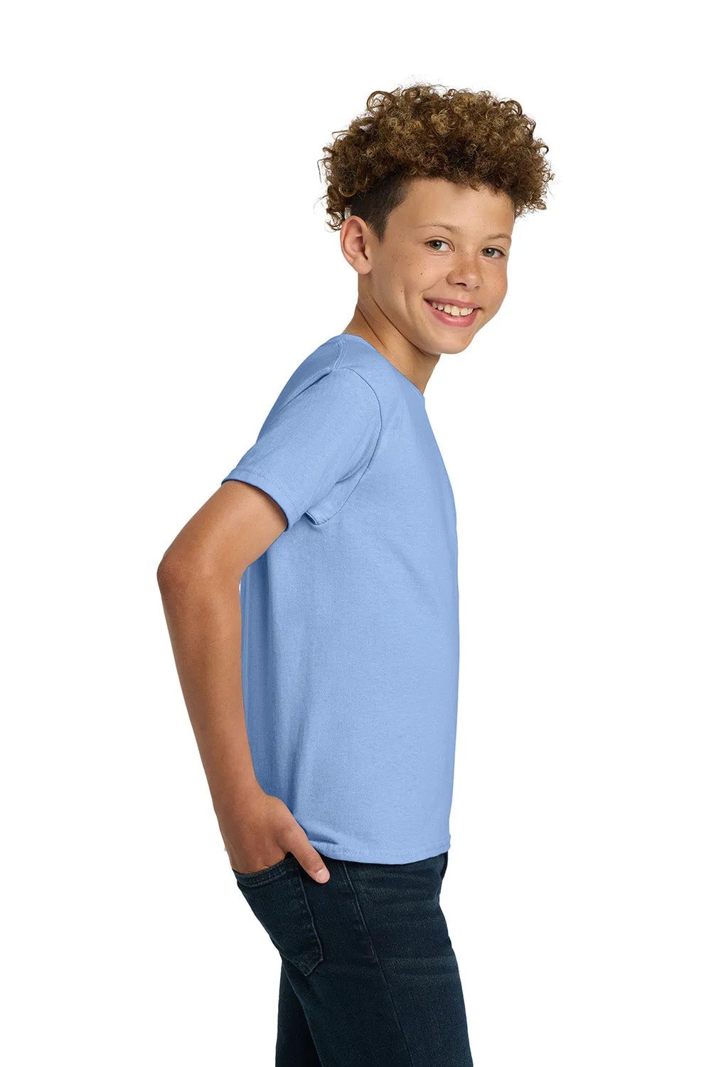 Gildan Youth Ultra Short Sleeve Crewneck T-Shirt - Light Blue