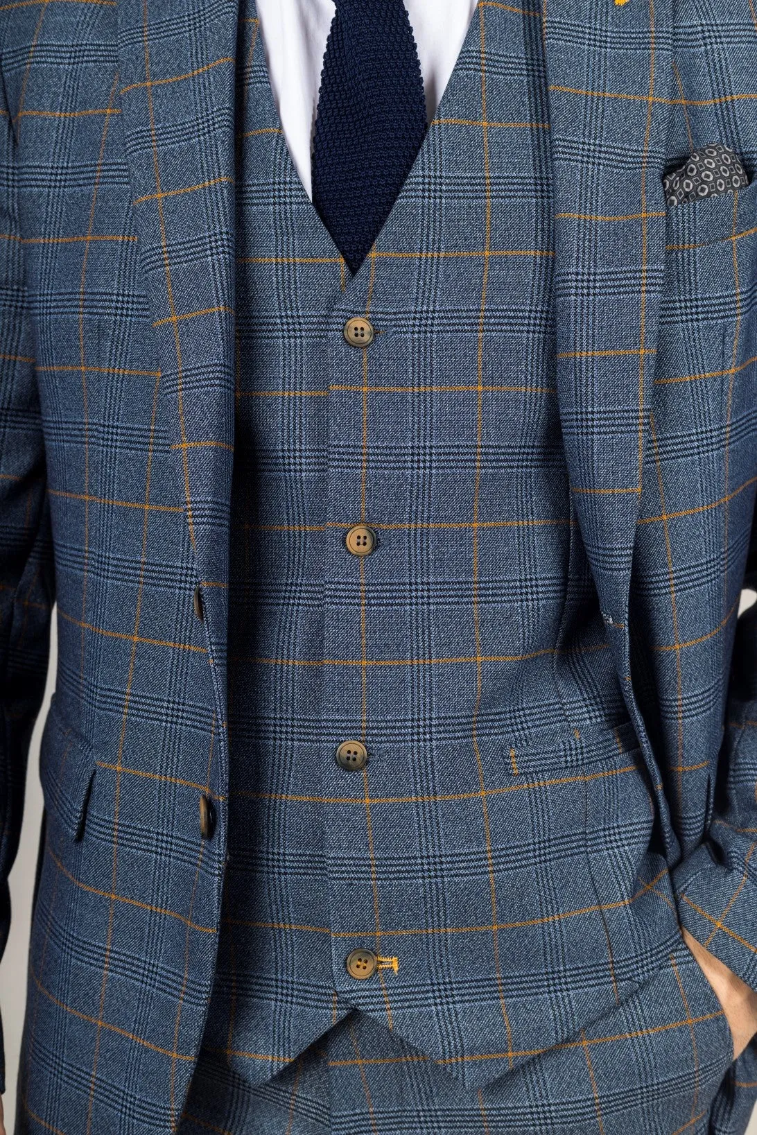 Gisborne - Checked Blazer Office Business Wear