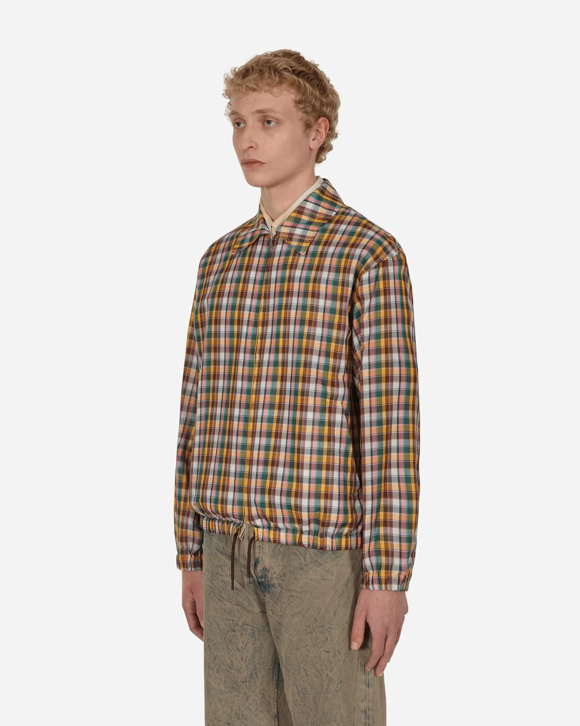 Giza Light Weight Double-Cloth Zip Jacket Multicolor