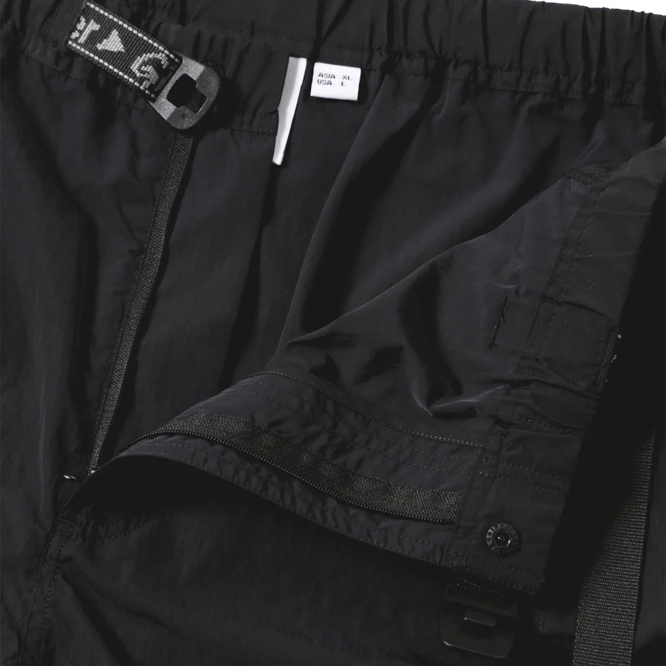 Gramicci x And Wander Patchwork Wind Short Black