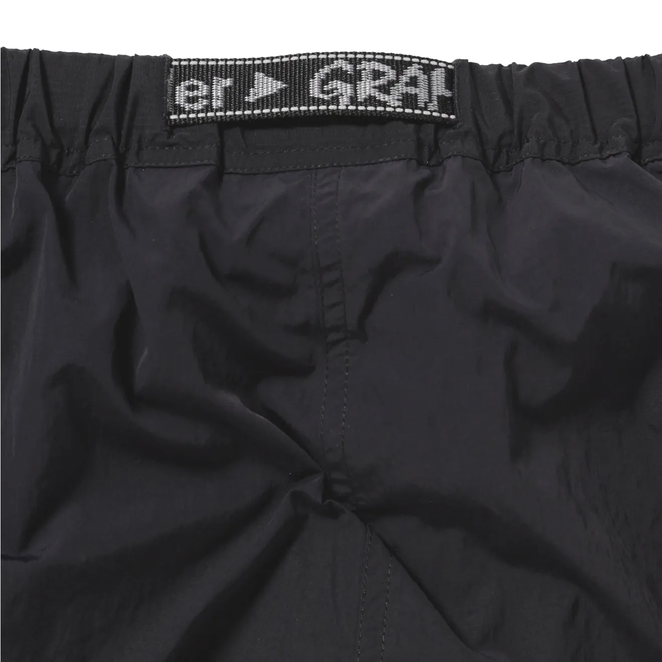 Gramicci x And Wander Patchwork Wind Short Black