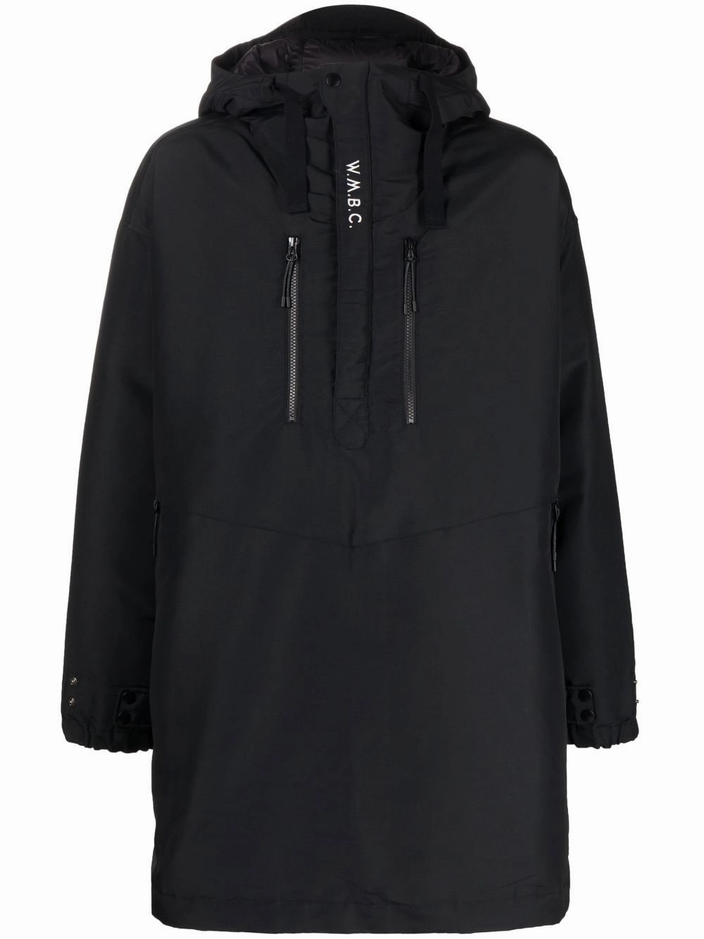 Half Zip-Up Padded Jacket