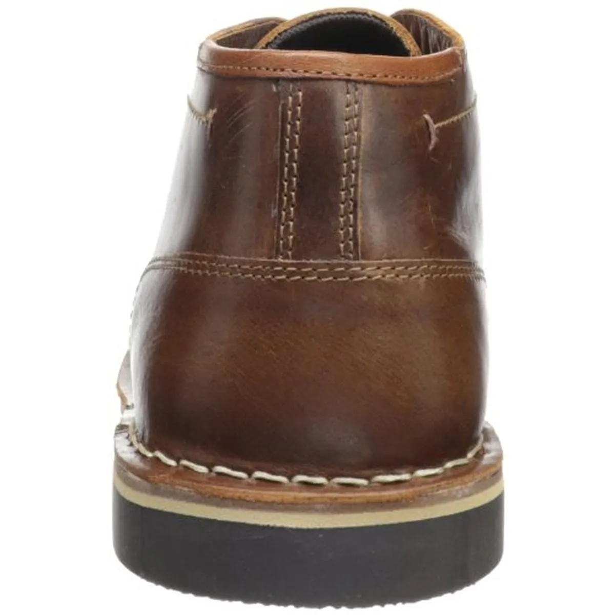 Harken Mens Leather Plain Toe Chukka Boots