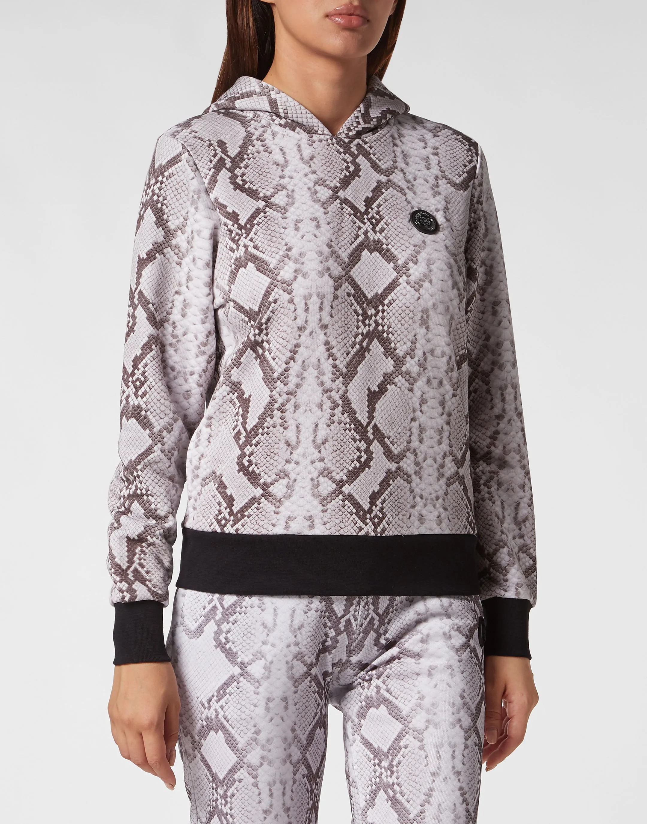 Hoodie Sweatjacket Pitone