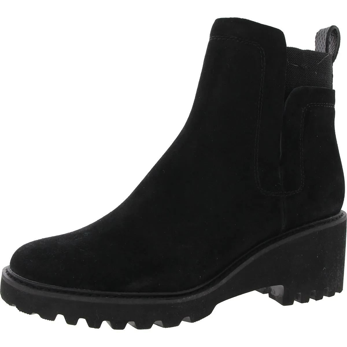 HUEYH20 Mens Waterproof Leather Chelsea Boots