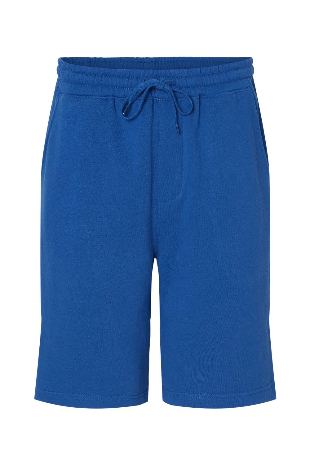 Independent Trading Company Mens Fleece Shorts w/ Pockets - Royal Blue
