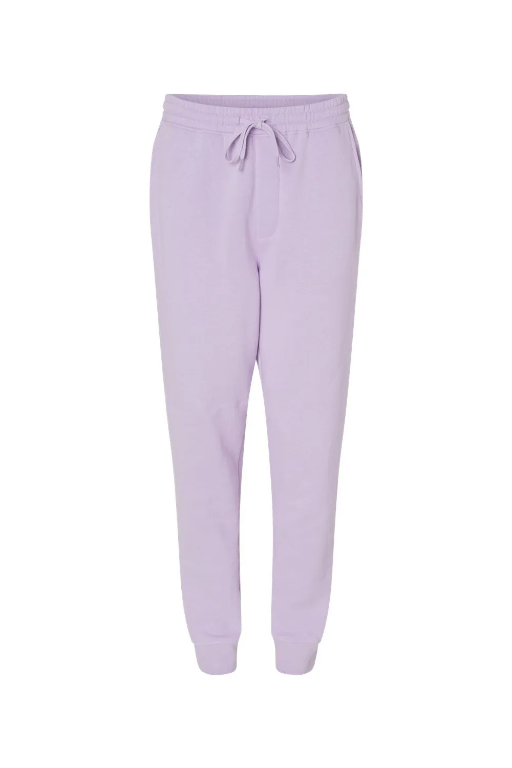 Independent Trading Company Mens Fleece Sweatpants w/ Pockets - Lavender Purple