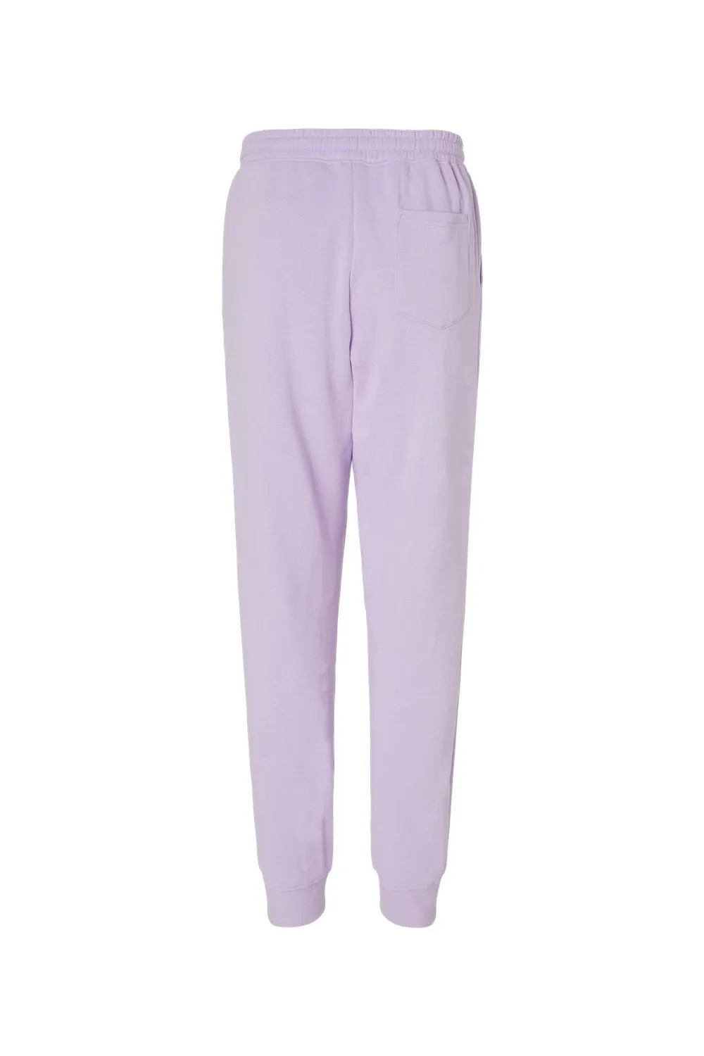 Independent Trading Company Mens Fleece Sweatpants w/ Pockets - Lavender Purple