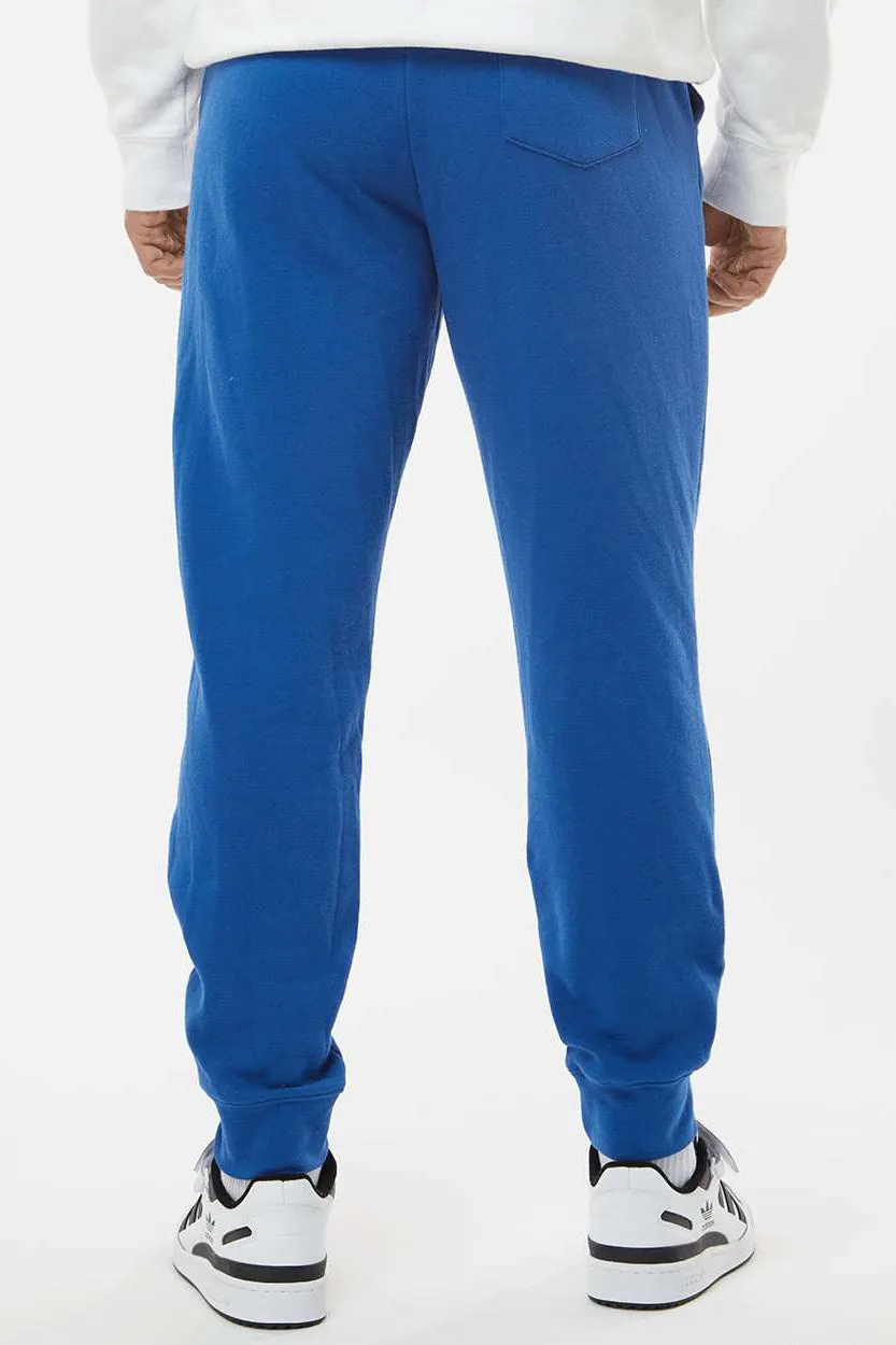 Independent Trading Company Mens Fleece Sweatpants w/ Pockets - Royal Blue