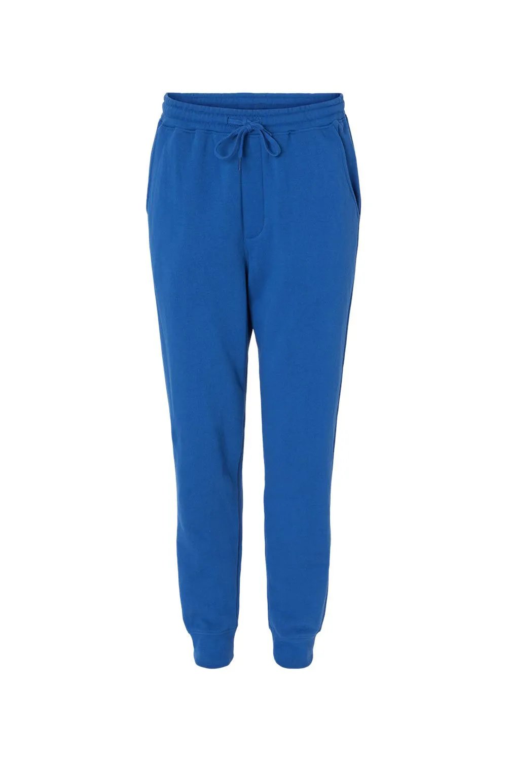 Independent Trading Company Mens Fleece Sweatpants w/ Pockets - Royal Blue