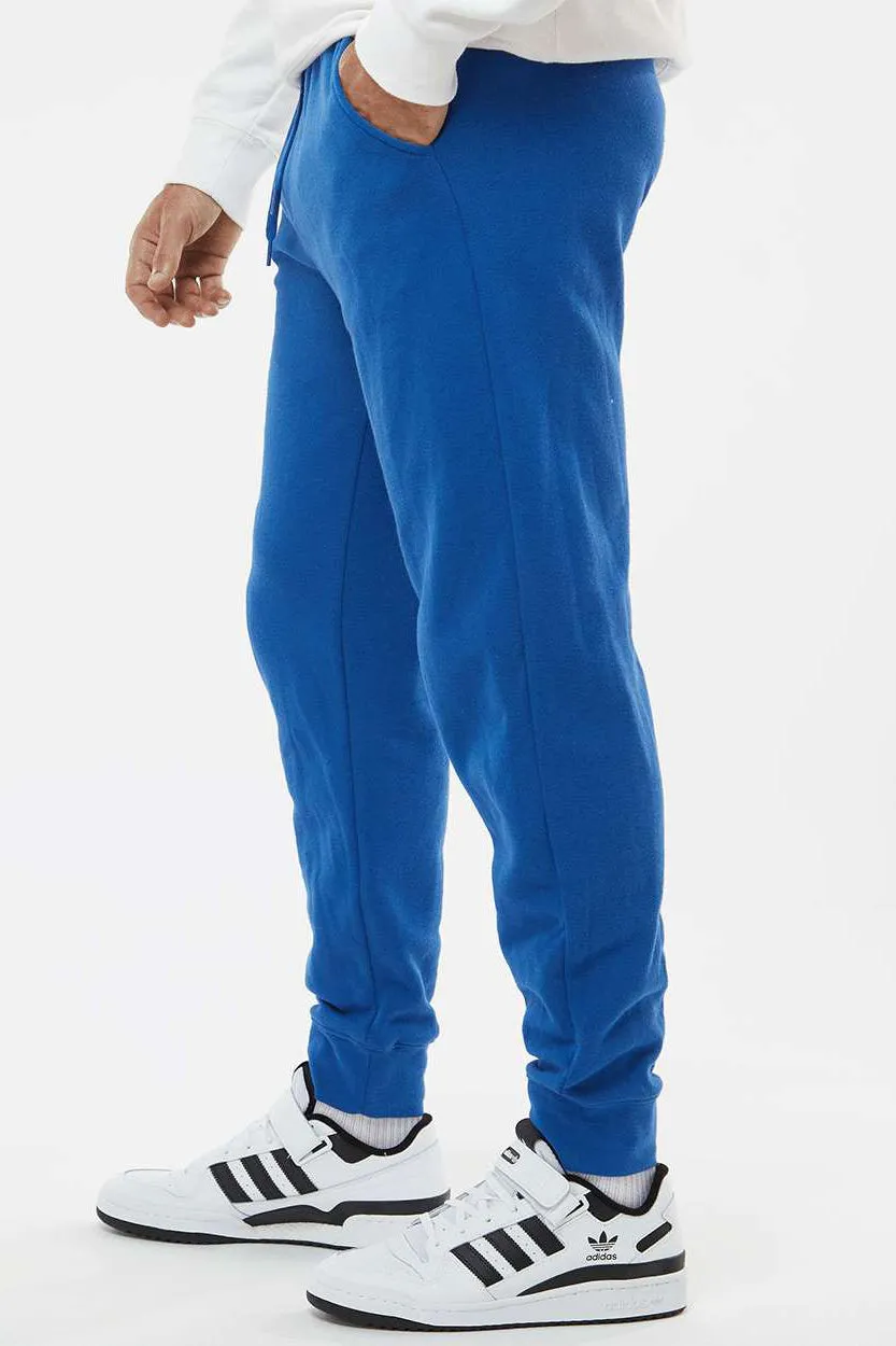 Independent Trading Company Mens Fleece Sweatpants w/ Pockets - Royal Blue