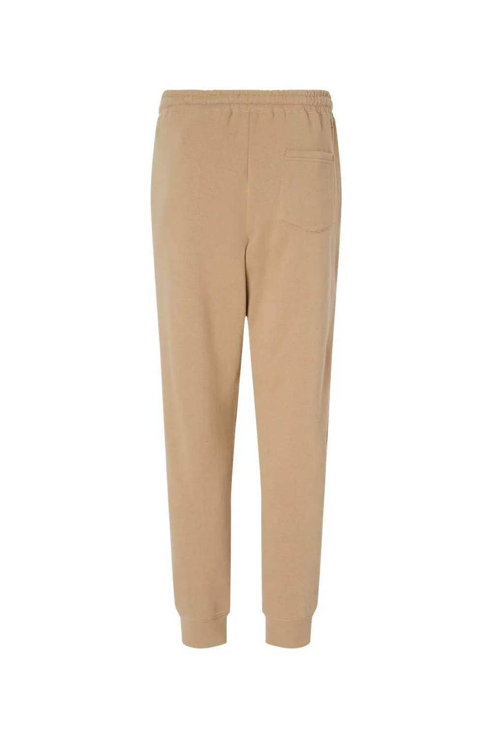 Independent Trading Company Mens Fleece Sweatpants w/ Pockets - Sandstone Brown