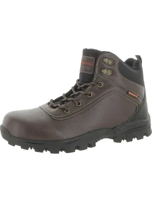Jace Mens Faux Leather Outdoor Hiking Boots