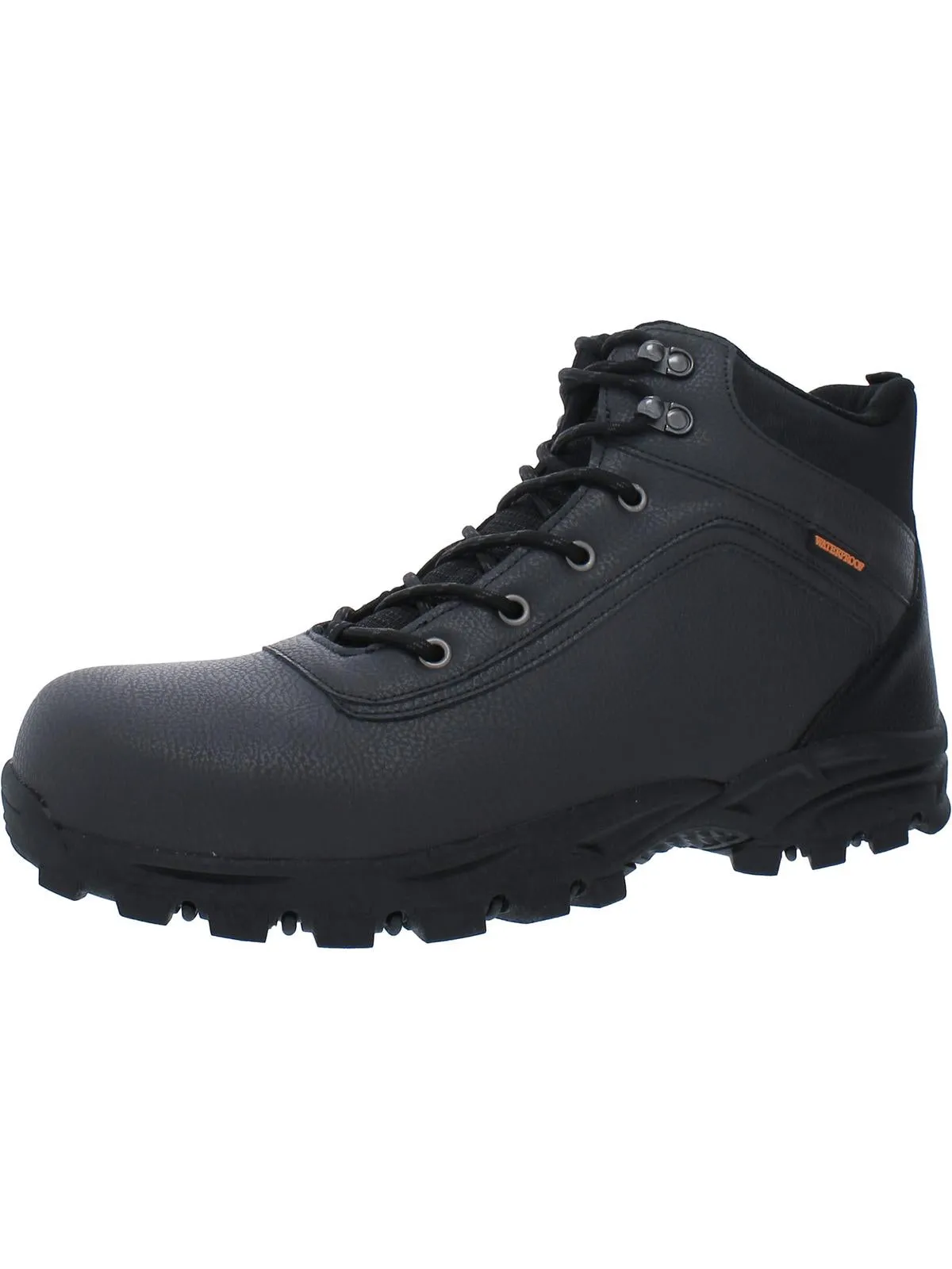 Jace Mens Faux Leather Outdoor Hiking Boots