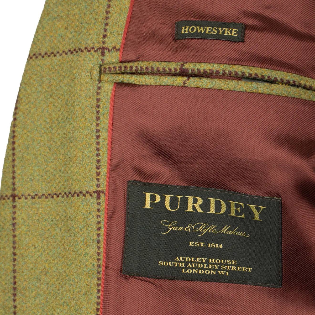 James Purdey Tweed Jacket Howeskye