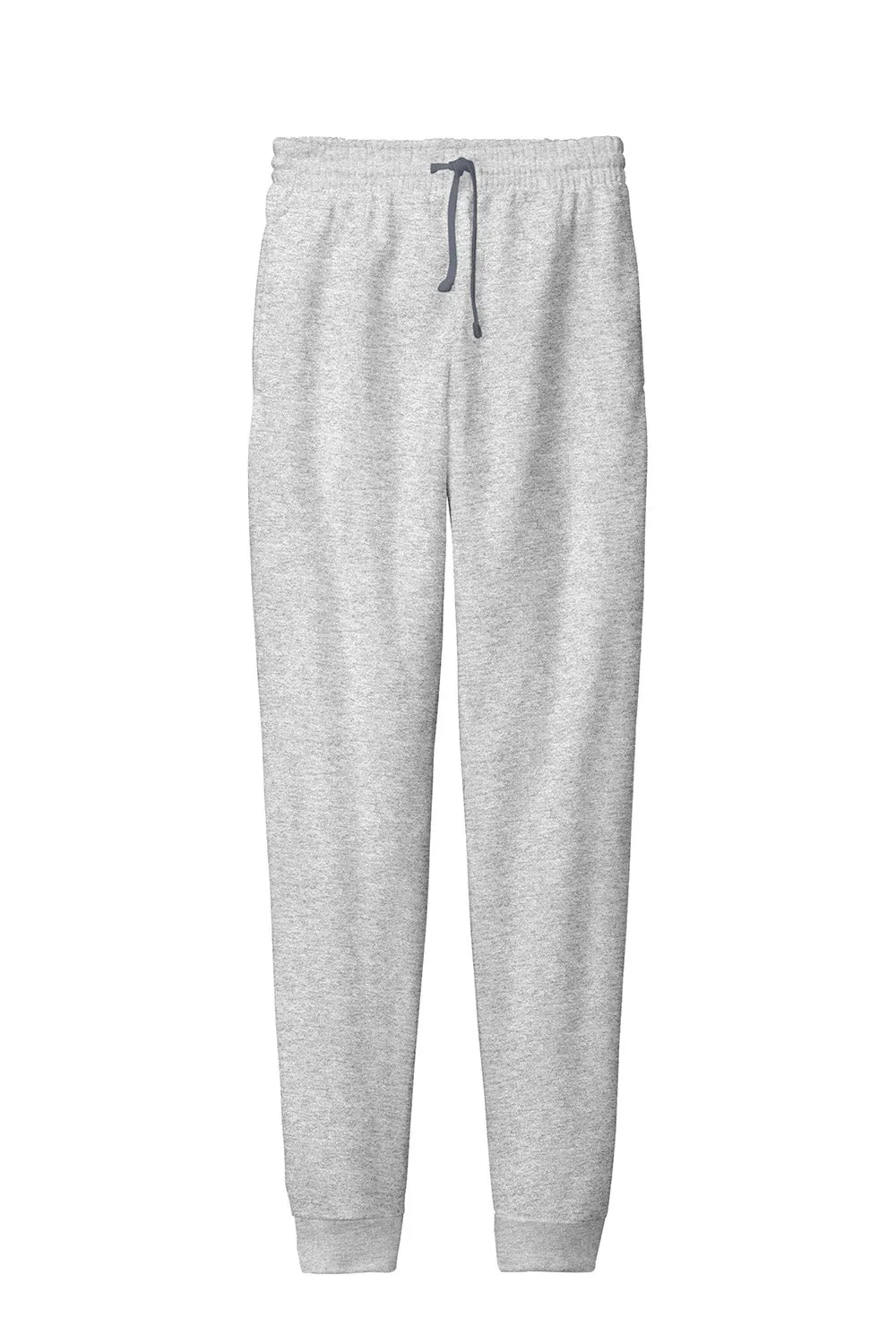Jerzees Mens NuBlend Fleece Jogger Sweatpants w/ Pockets - Ash Grey/Charcoal Grey