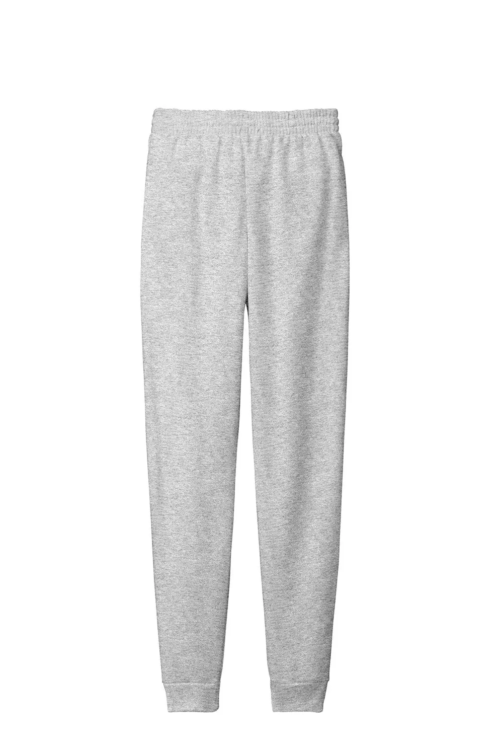 Jerzees Mens NuBlend Fleece Jogger Sweatpants w/ Pockets - Ash Grey/Charcoal Grey