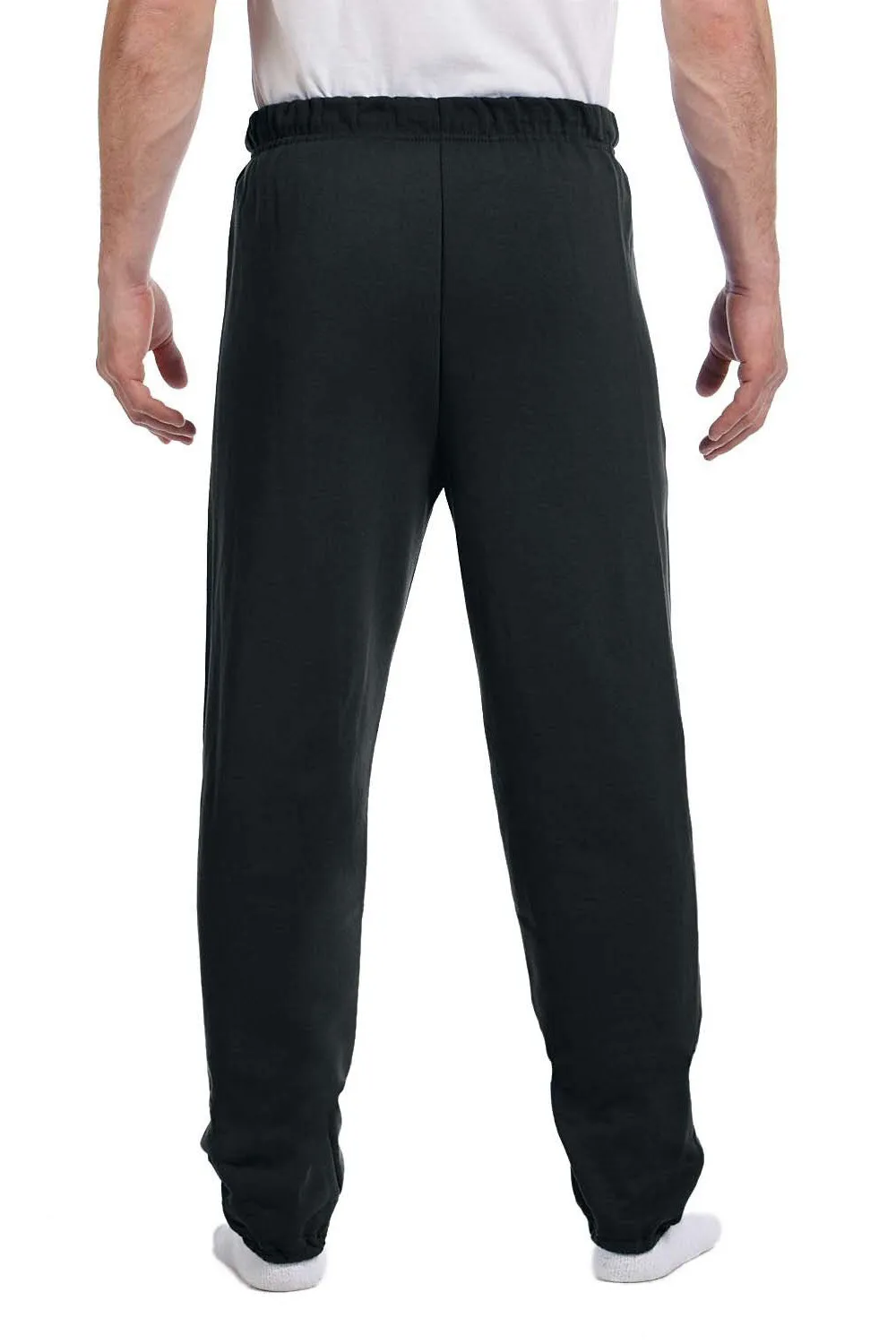 Jerzees Mens NuBlend Pill Resistant Fleece Sweatpants - Black