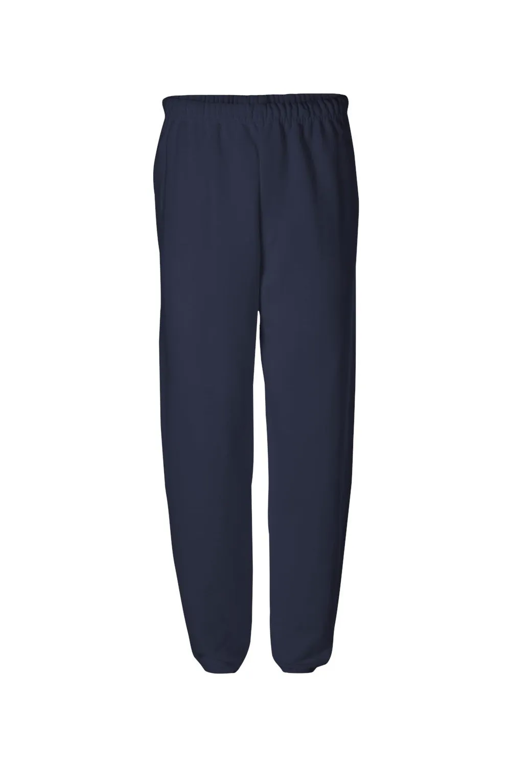 Jerzees Mens NuBlend Pill Resistant Fleece Sweatpants - Navy Blue