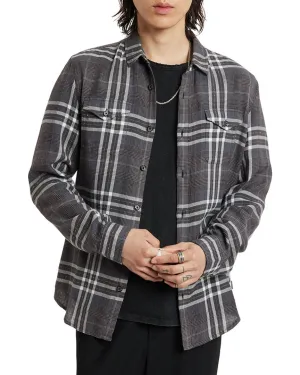 John Varvatos Dale Yarn Dye Sport Shirt