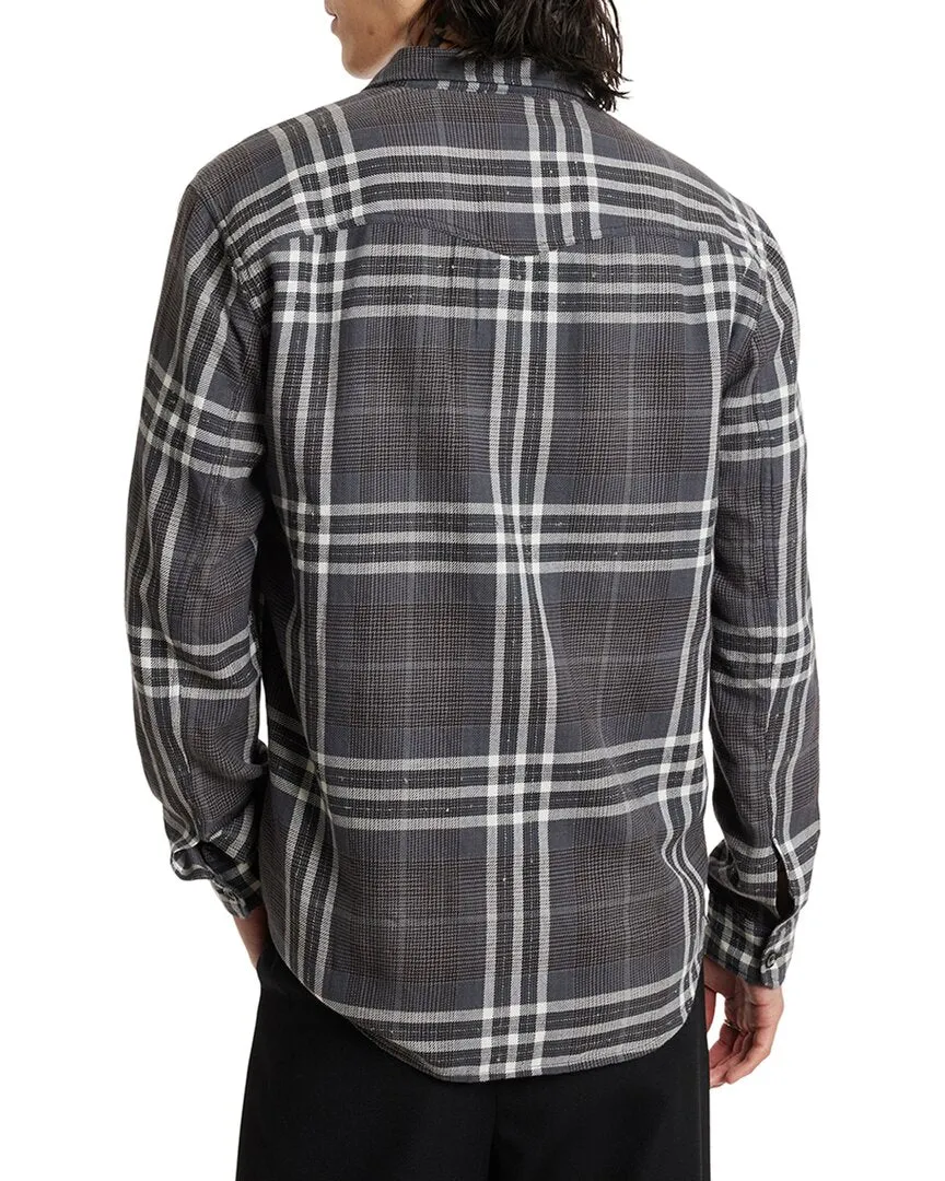 John Varvatos Dale Yarn Dye Sport Shirt