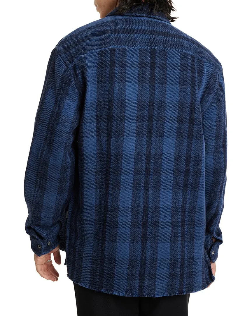 John Varvatos Robbins Yarn Dye Sport Shirt