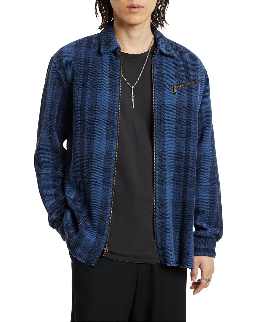 John Varvatos Robbins Yarn Dye Sport Shirt