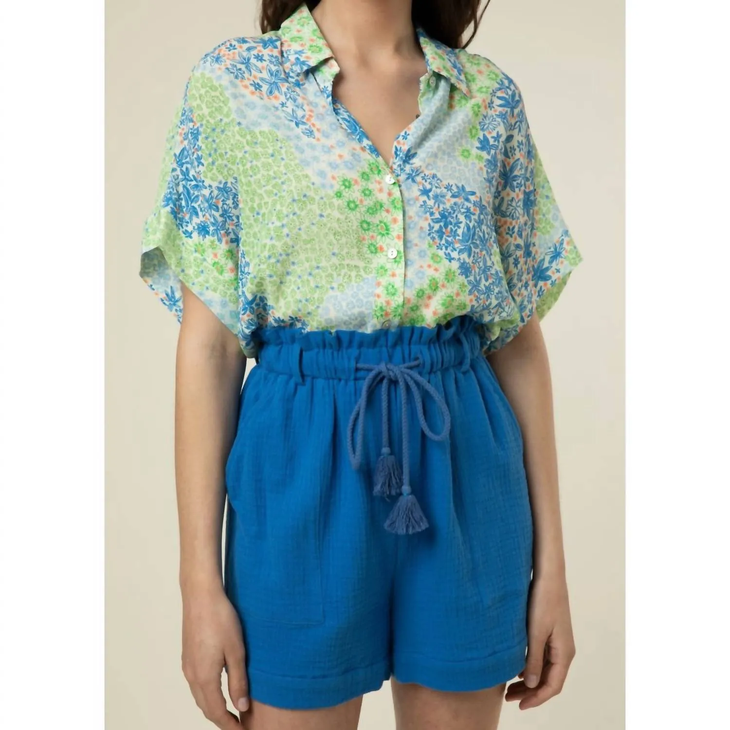 Kathy Shorts In Blue