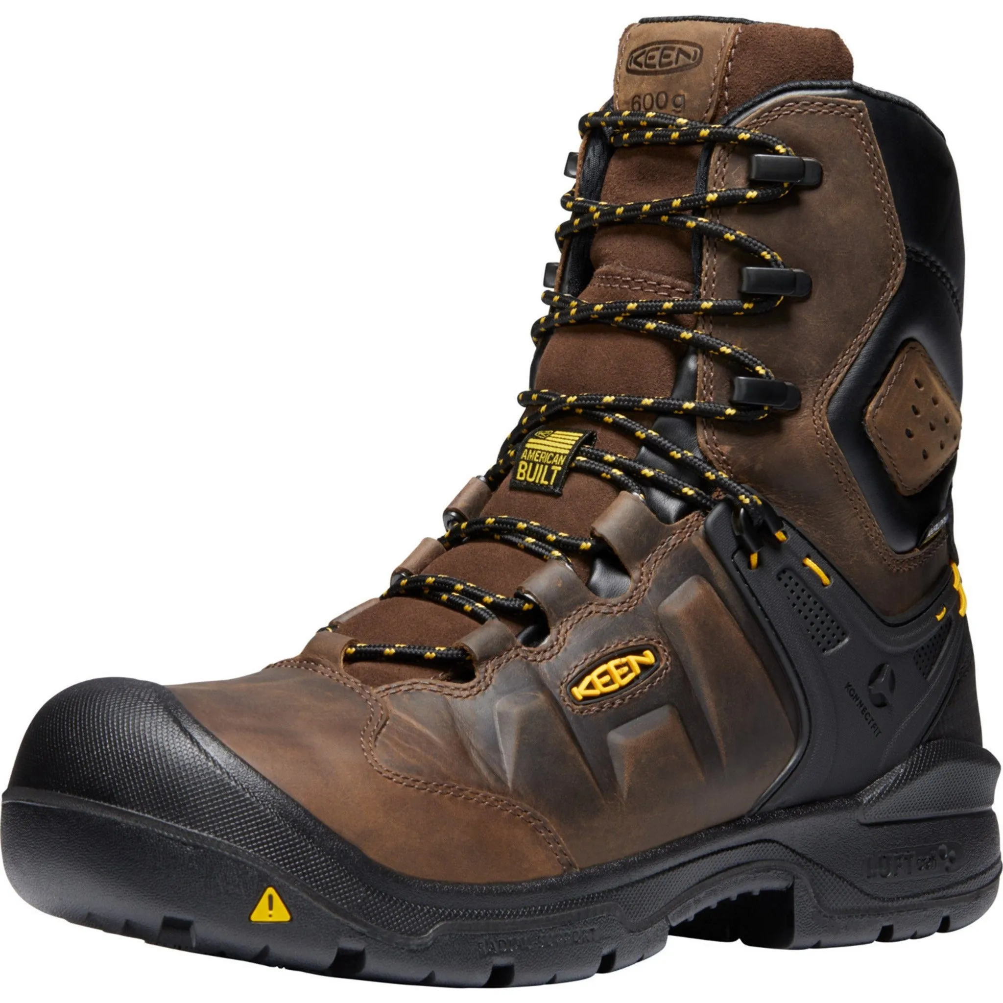 KEEN DOVER 8" INSULATED WATERPROOF CARBON-FIBER TOE WIDE