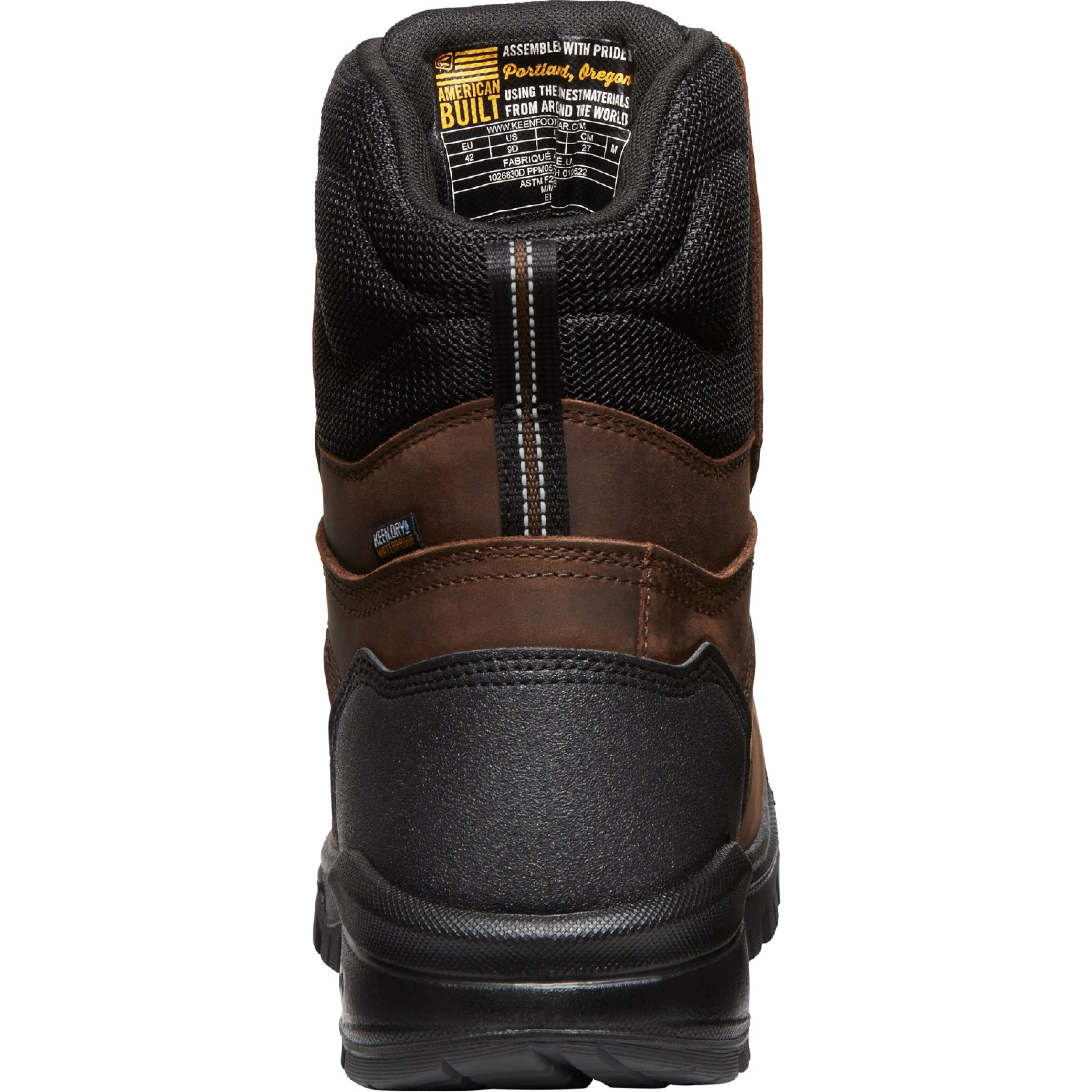 KEEN INDEPENDENCE 8" INSULATED WATERPROOF BOOT (CARBON FIBER TOE) MEN'S - FINAL SALE!