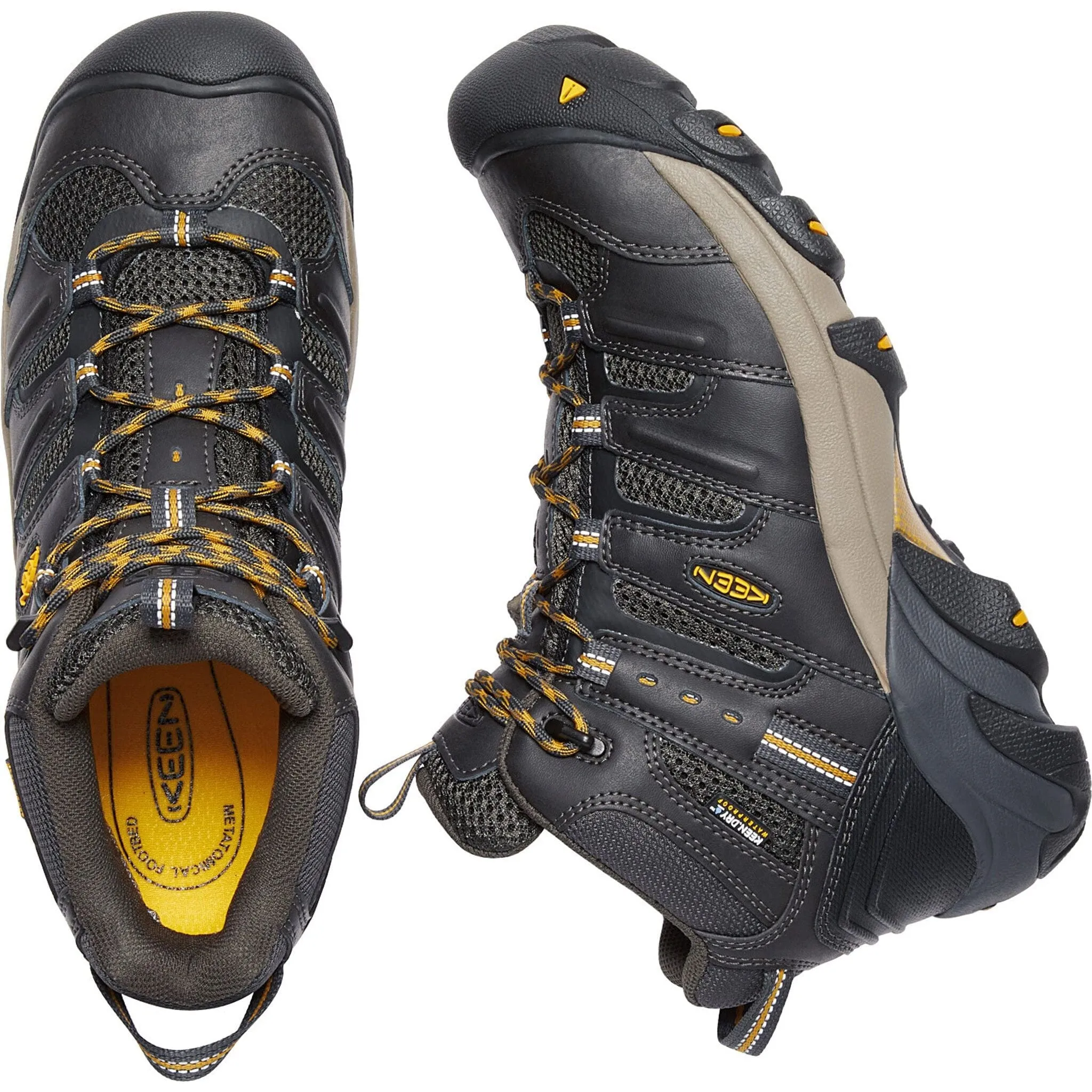 KEEN LANSING MID WATERPROOF (STEEL TOE) MEN'S