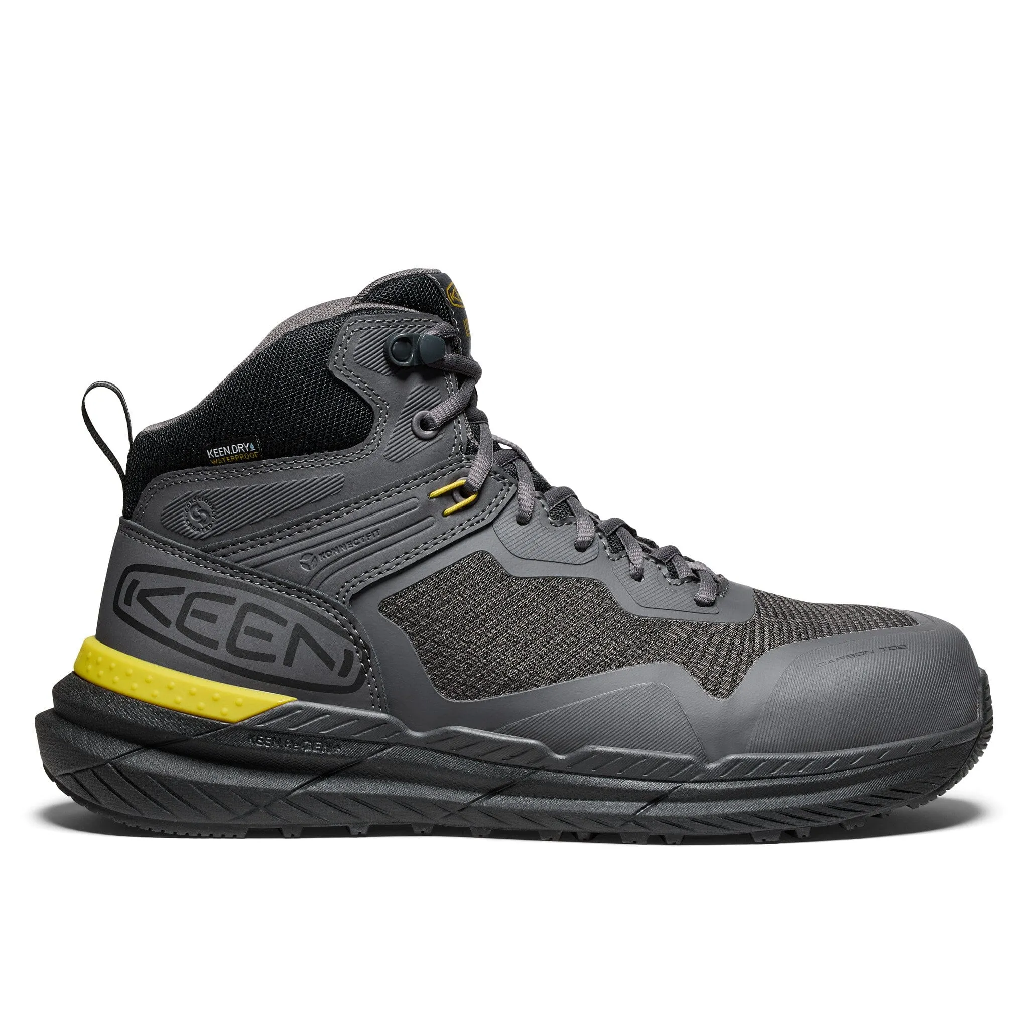 KEEN SYNCHRO WATERPROOF WORK BOOT (CARBON TOE) MEN'S