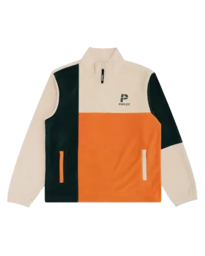 Kenton 1/2 Zip Fleece Jacket in Tangerine