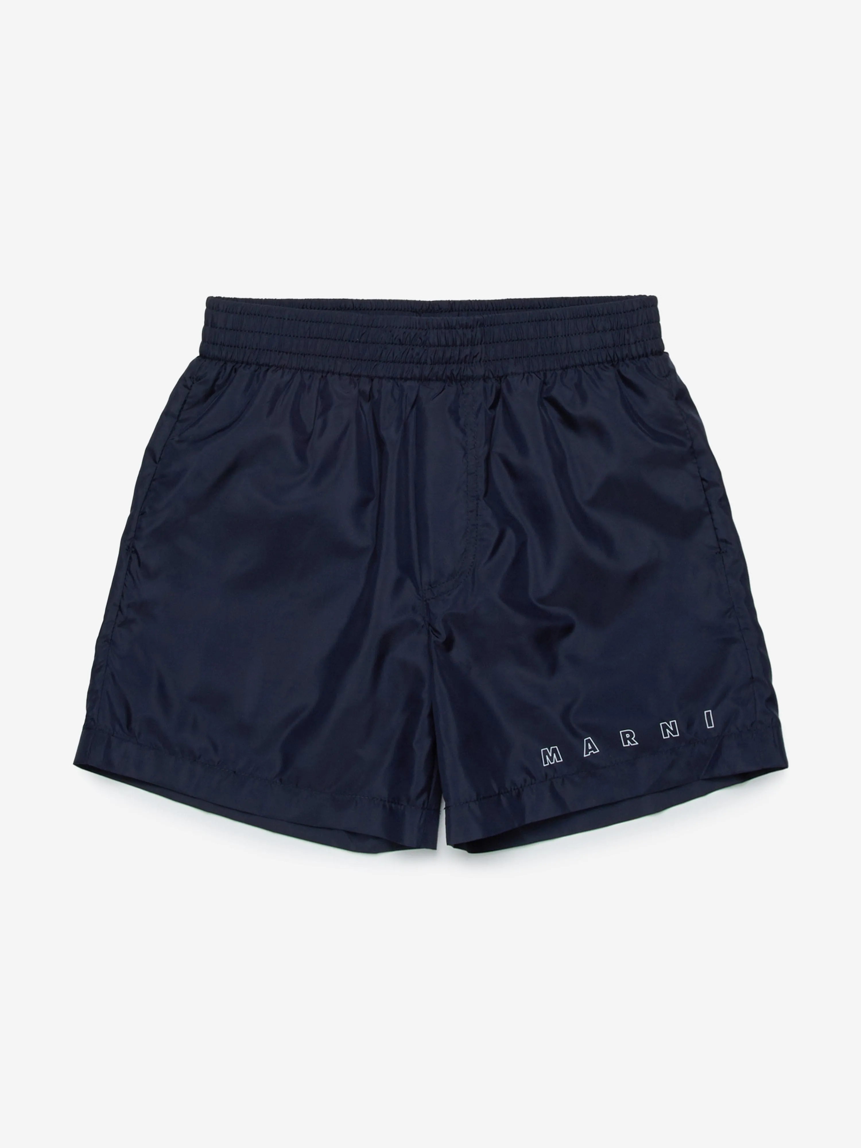 Kids Logo Swim Shorts in Navy