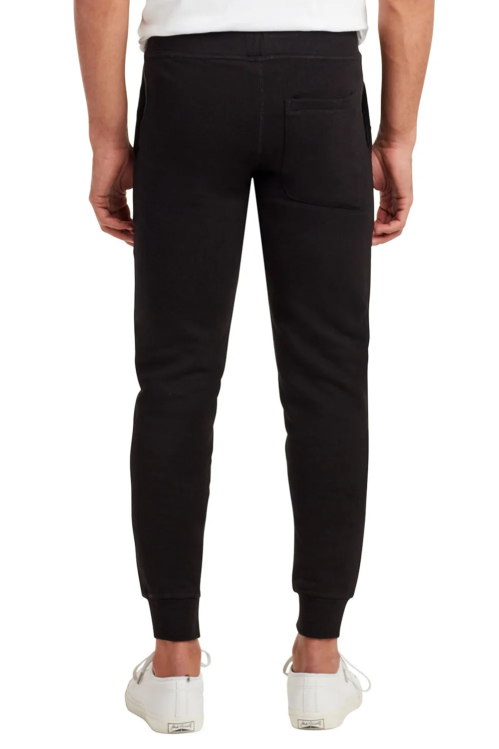 Lane Seven Mens Premium Jogger Sweatpants w/ Pockets - Black