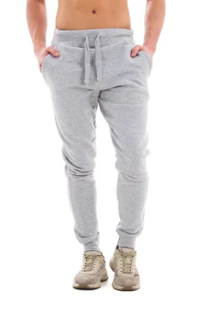 Lane Seven Mens Premium Jogger Sweatpants w/ Pockets - Heather Grey