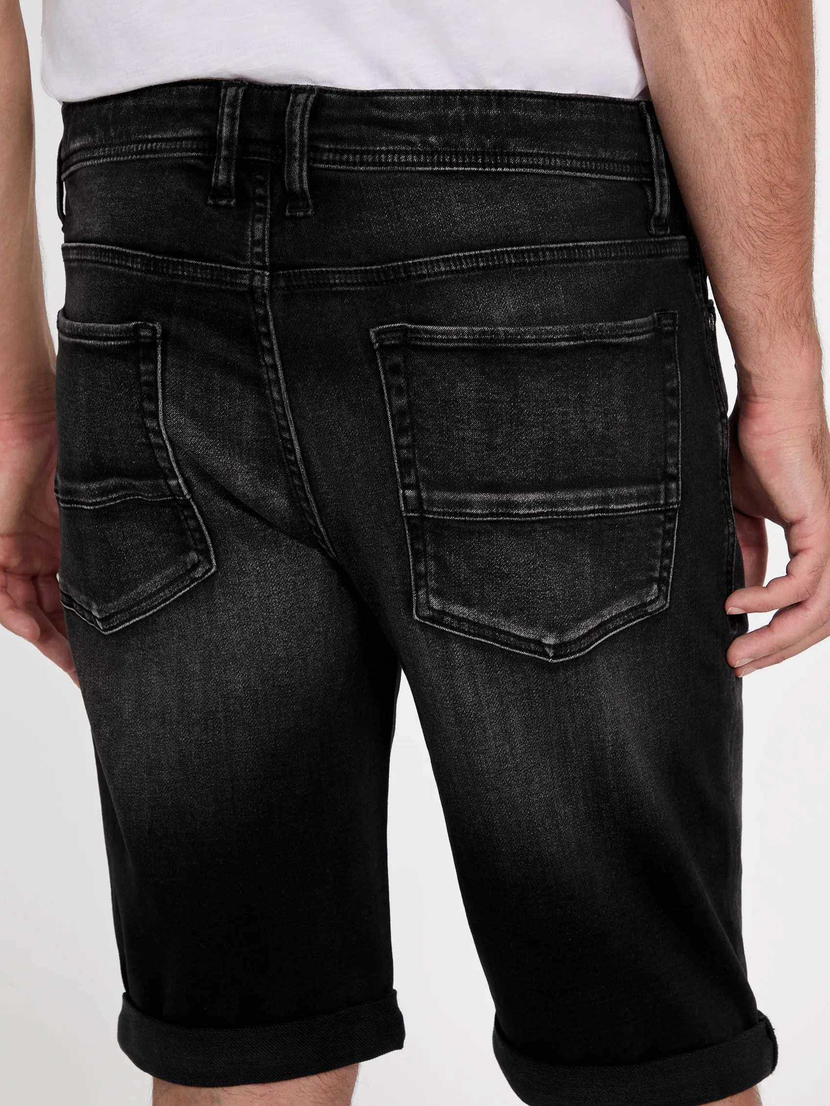 Linus Rolled Denim Shorts