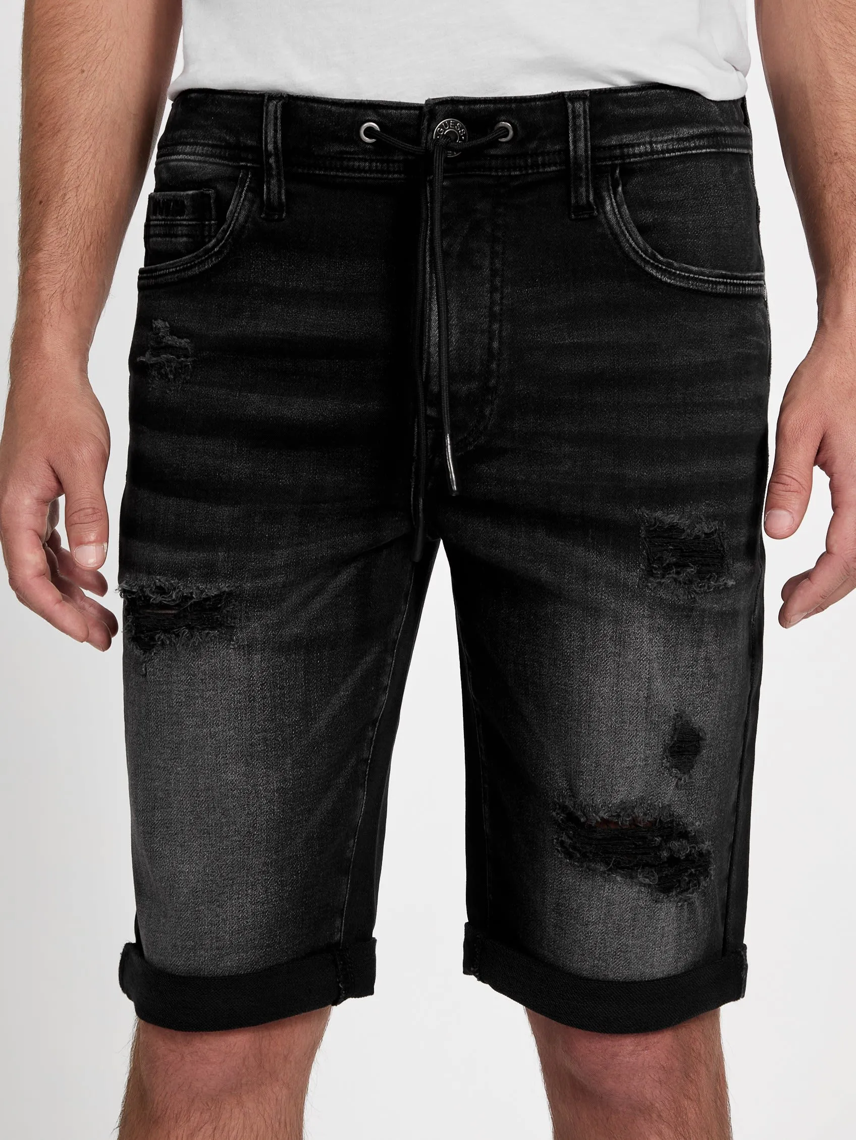Linus Rolled Denim Shorts
