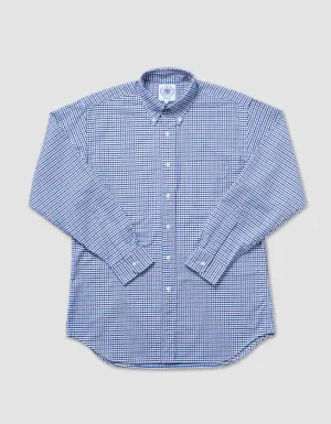 LONG SLEEVE MULTI TATTERSALL SHIRT - BLUE