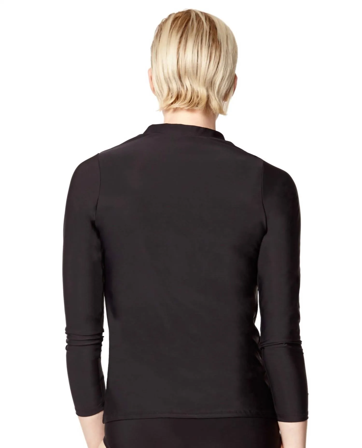 Long Sleeve Rashguard In Black