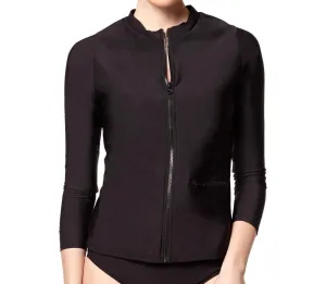 Long Sleeve Rashguard In Black