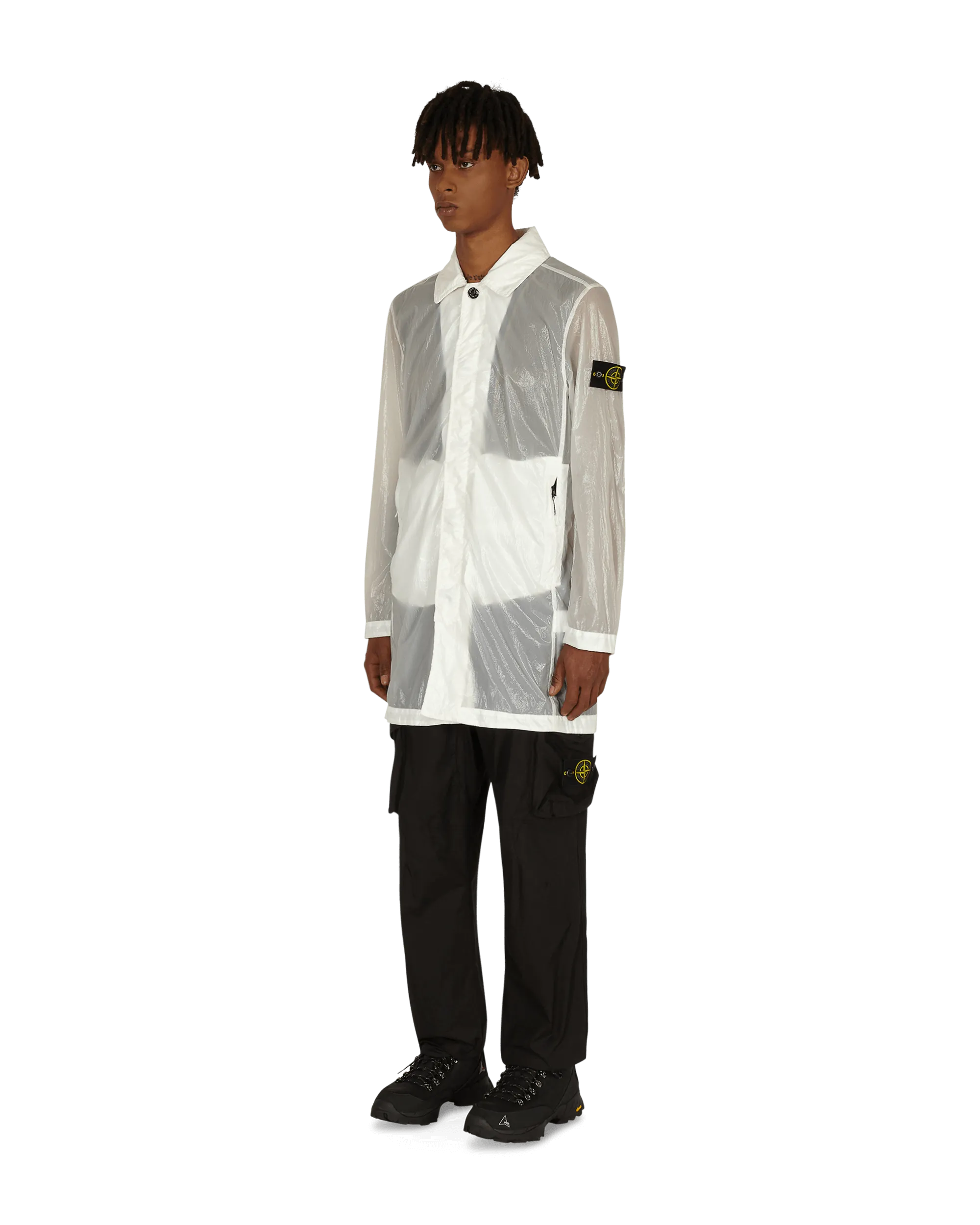Lucido-TC Packable Coat White