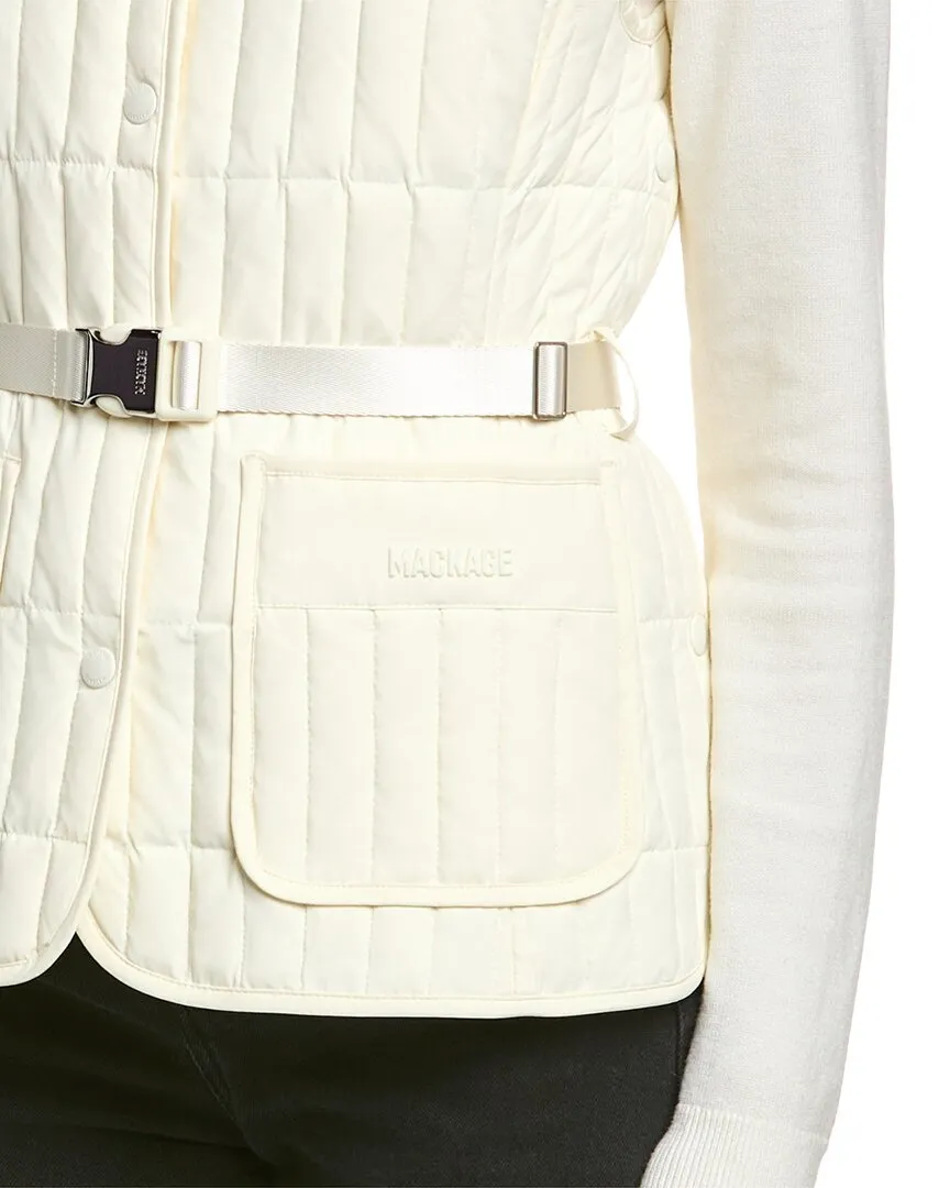 Mackage Helia Light Down Vertical Quilted Vest