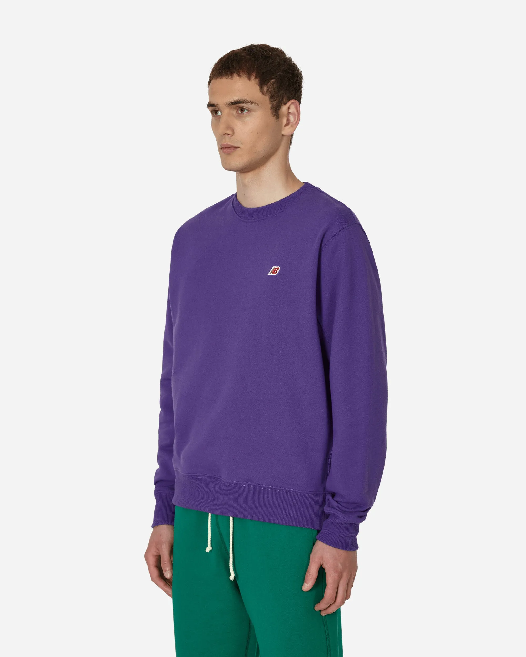 MADE in USA Core Crewneck Sweatshirt Prism Purple