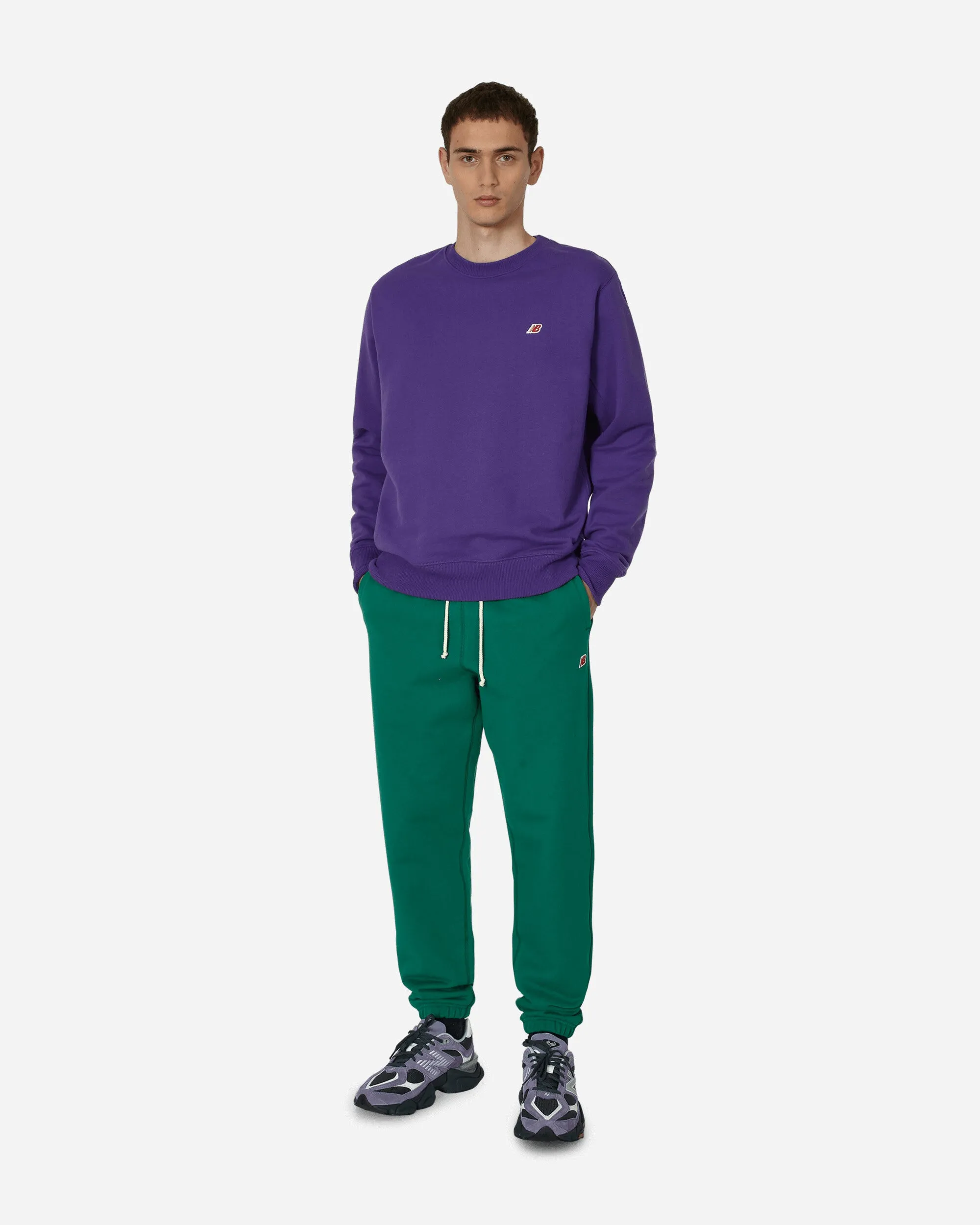 MADE in USA Core Crewneck Sweatshirt Prism Purple