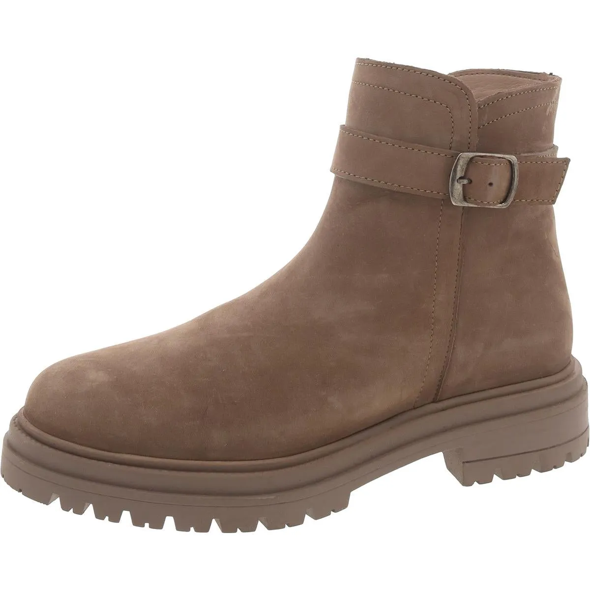 Maezy Womens Zipper Ankle Boots